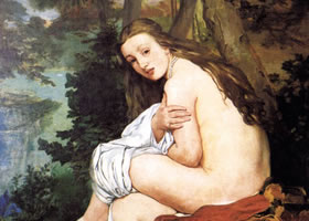 爱德华马奈的油画人体代表作品