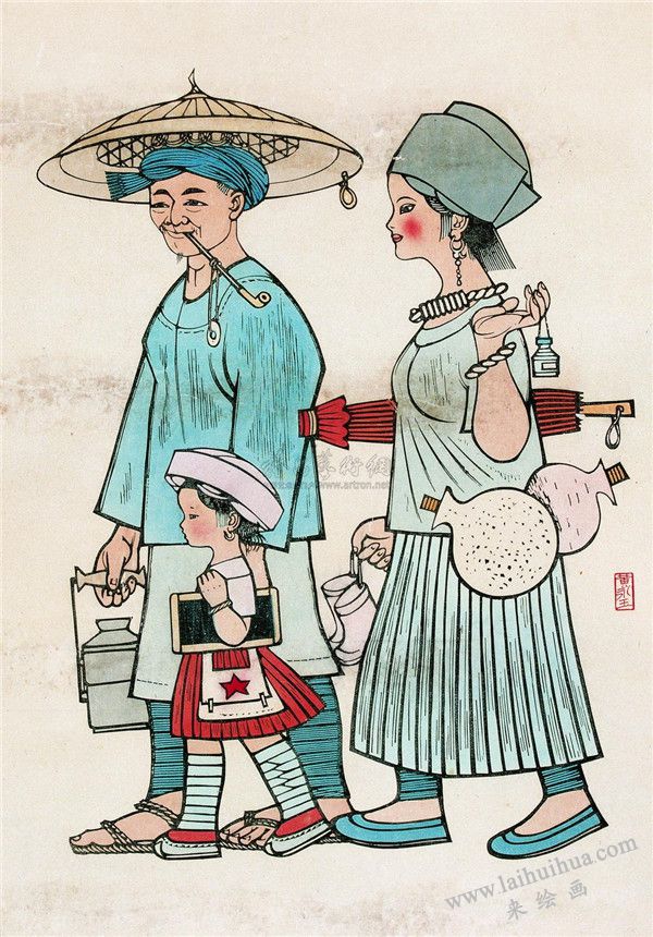 中国古代插画 01