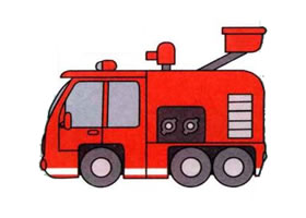 消防车的画法