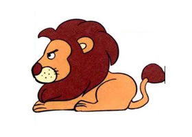 狮子儿童画法（一）