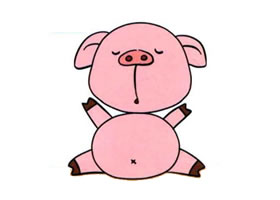 猪的儿童画法（一）