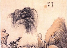 清代画家华嵒《山水图册》（之八）欣赏