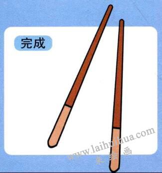 筷子儿童画