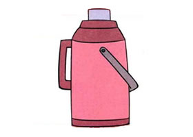 热水瓶儿童画