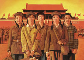 刘广海《红色记忆》油画