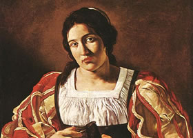 卡拉瓦乔油画肖像代表作品
