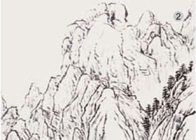 山水画之山的画法与构图