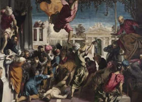世界名画《圣马尔克解救奴隶》欣赏