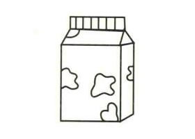 牛奶简笔画