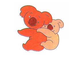 树袋熊儿童卡通画