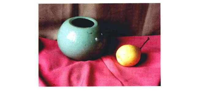 陶罐和梨子实物图
