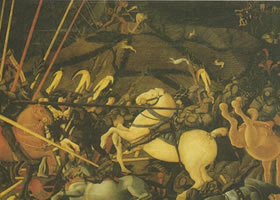 保罗•乌切洛《圣罗马诺之战》