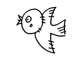 小鸟的儿童画法（一）