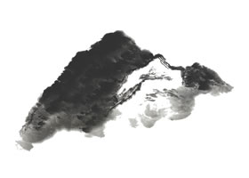山水画米点皴技法解析
