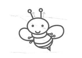 蜜蜂儿童画法（二）