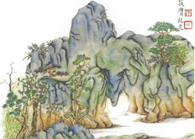《南京瞻园》国画写生画法