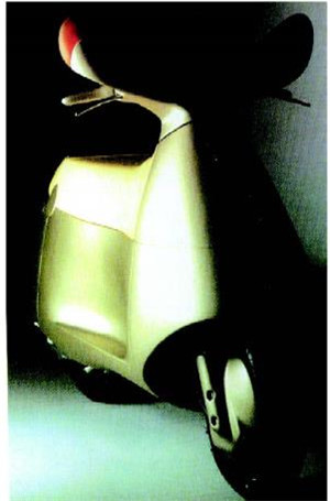 阿斯卡尼奥设计的小型摩托车