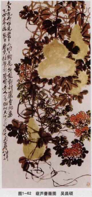 葫芦蔷薇图