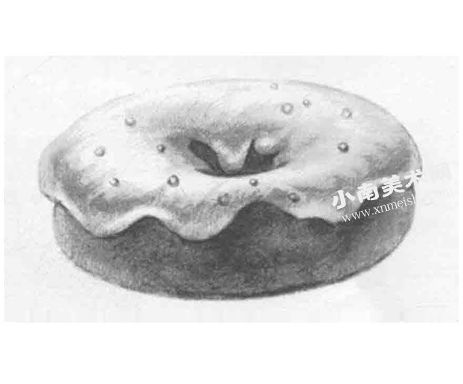 甜甜圈素描临摹作品高清大图