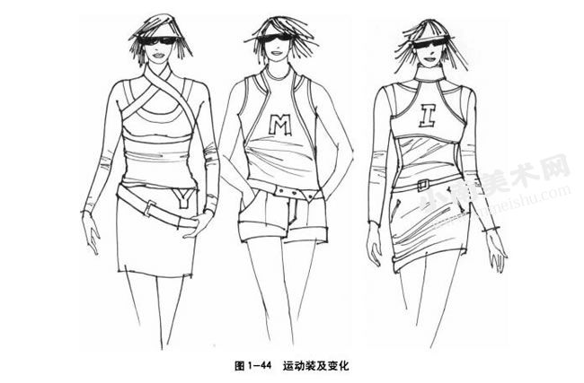 春季女性运动装设计