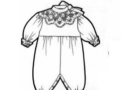 婴儿期服装的样式和设计要点