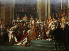雅克-路易•大卫《拿破仑一世及皇后加冕典礼》名画赏析