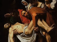 卡拉瓦乔《基督的下葬》名画赏析