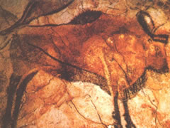 世界名画《穴顶的野牛》壁画壁画赏析