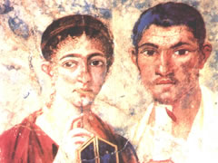 意大利罗马《面包师夫妇》壁画赏析