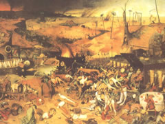 彼得•勃鲁盖尔《死神的胜利》木板油画赏析