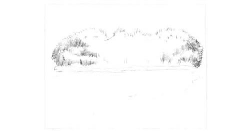 爱德华王子群岛的倒影素描画法步骤图示02