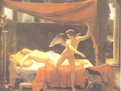 弗朗索瓦•热拉尔《爱神与普赛克》布油彩名画赏析