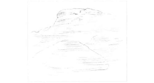 风化石的素描画法步骤图示04