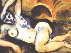 亨利•马蒂斯《蓝色的裸体》油画赏析