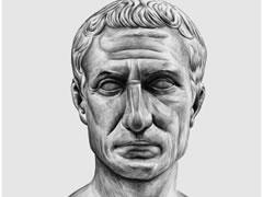 “凯撒”石膏素描绘制步骤